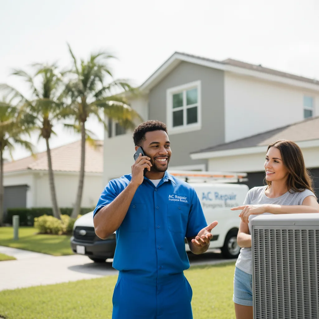 AC Repair Pompano Beach customer support in Veedersburg